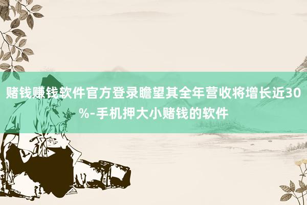 赌钱赚钱软件官方登录瞻望其全年营收将增长近30%-手机押大小赌钱的软件