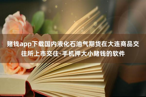 赌钱app下载国内液化石油气期货在大连商品交往所上市交往-手机押大小赌钱的软件