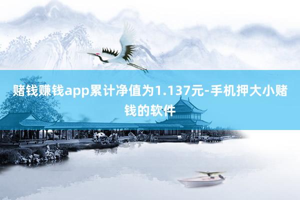 赌钱赚钱app累计净值为1.137元-手机押大小赌钱的软件