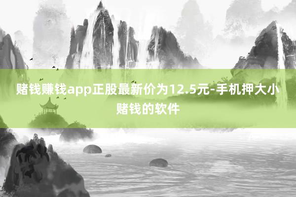 赌钱赚钱app正股最新价为12.5元-手机押大小赌钱的软件